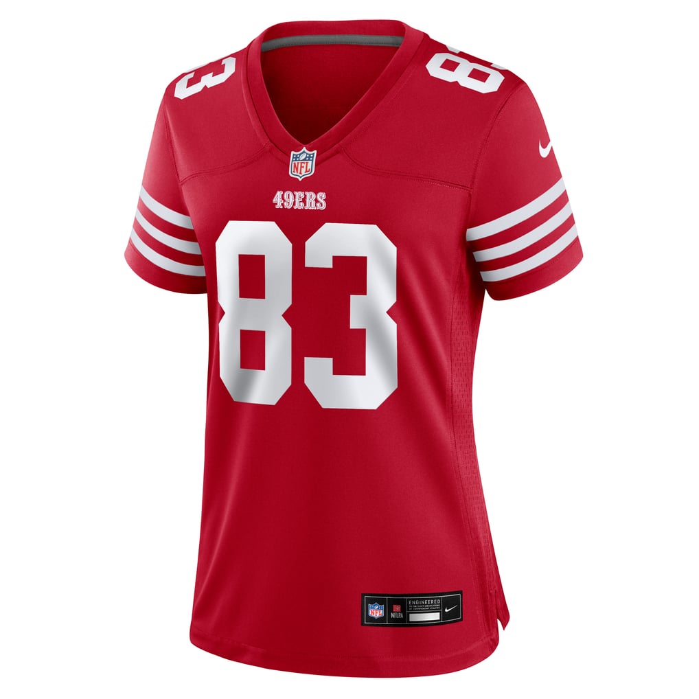Women's San Francisco 49ers Terique Owens Nike  Scarlet Team Game Jersey - Image 3