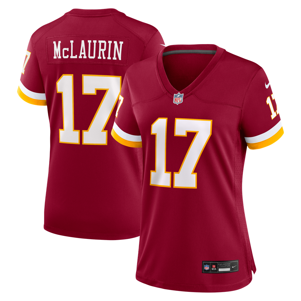 Women's Washington Commanders Terry McLaurin Nike Burgundy Game Jersey - Image 1