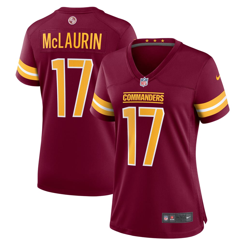 Women's Washington Commanders Terry McLaurin Nike Burgundy Player Jersey - Image 1