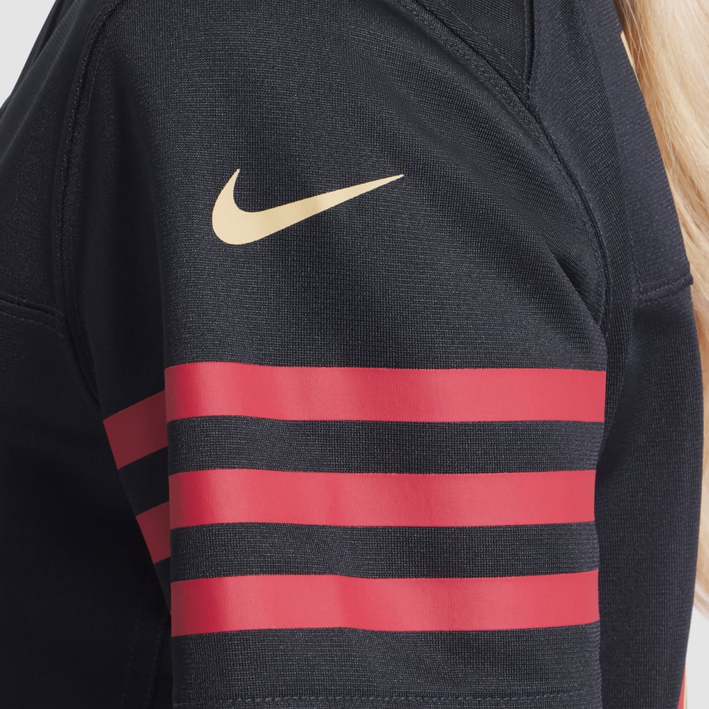 Women's San Francisco 49ers The Faithful Nike Black Rivalries Collection Game Jersey - Image 8