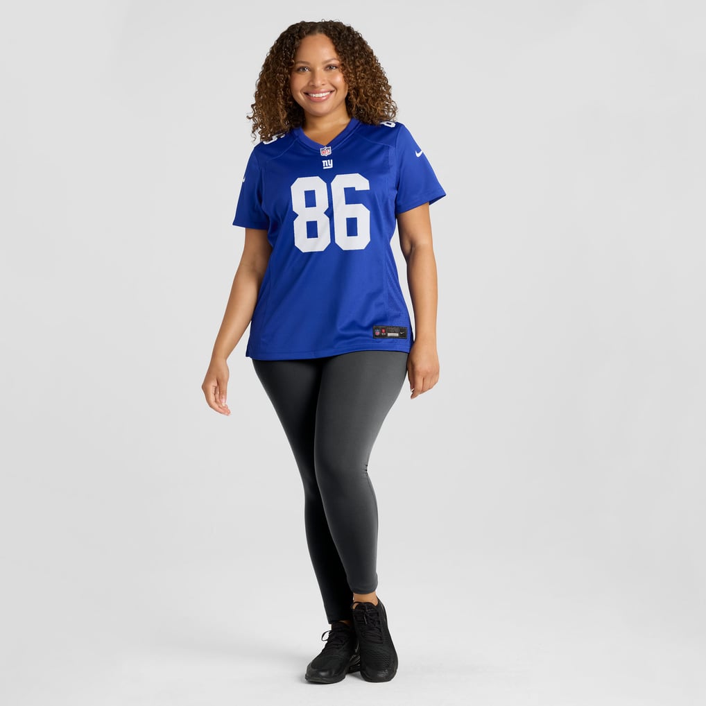 Women's New York Giants Thomas Fidone II Nike  Royal Team Game Jersey - Image 7