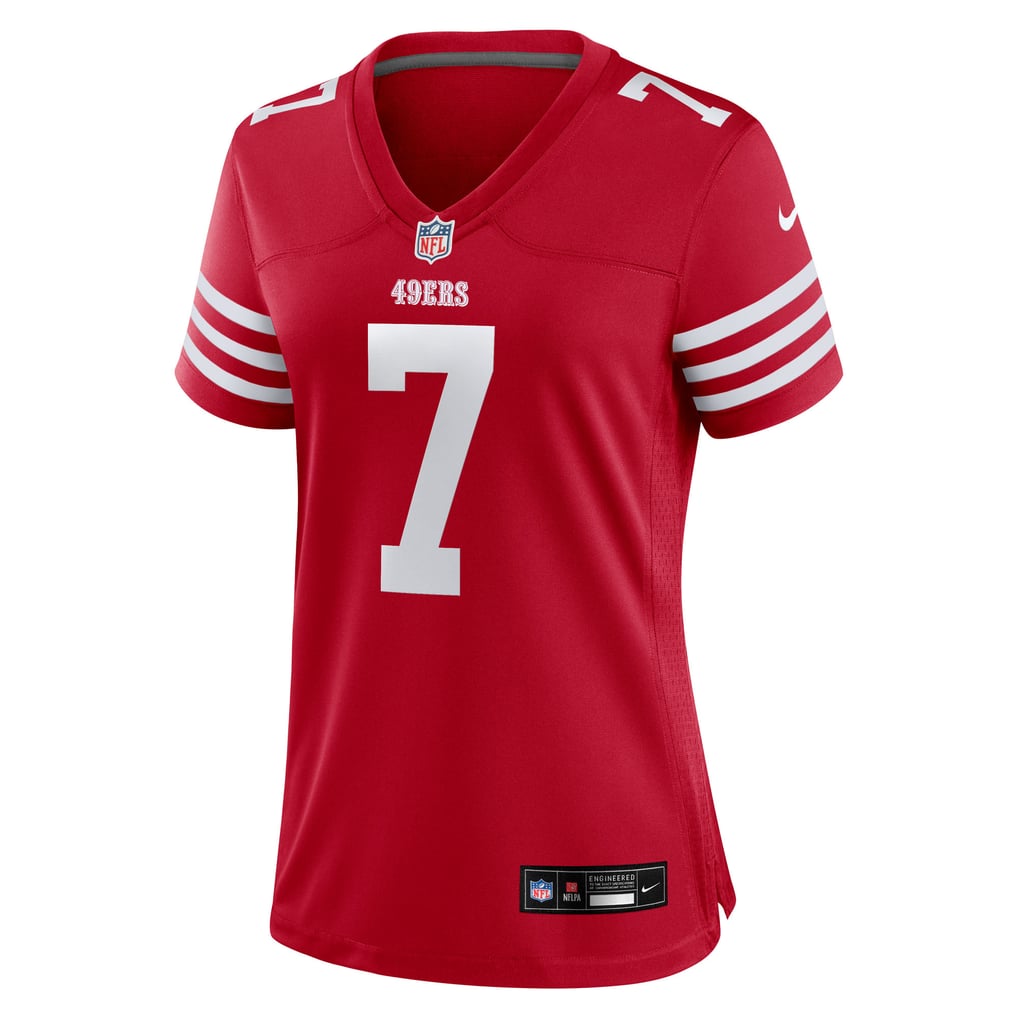 Women's San Francisco 49ers Thomas Morstead Nike  Scarlet Team Game Jersey - Image 3