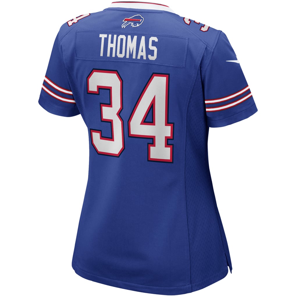 Women's Buffalo Bills Thurman Thomas Nike Royal Game Retired Player Jersey - Image 4