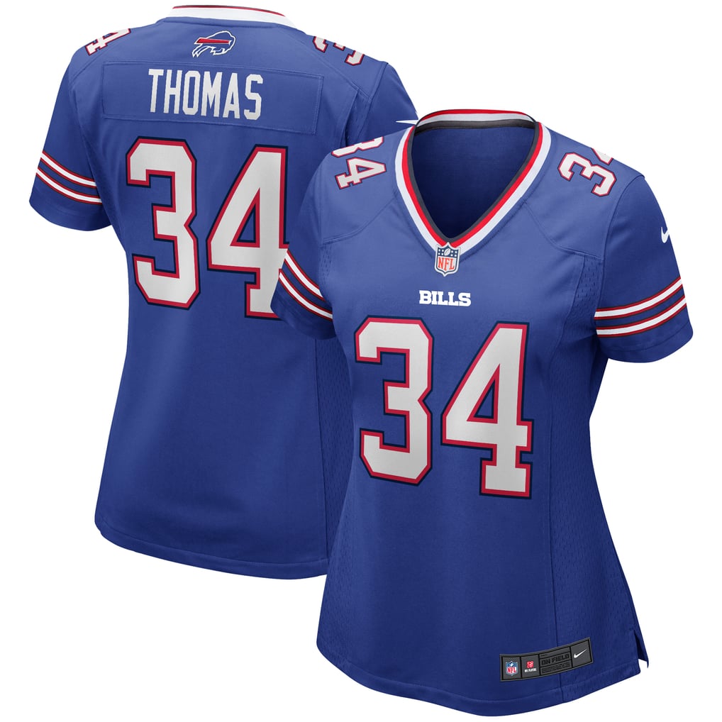 Women's Buffalo Bills Thurman Thomas Nike Royal Game Retired Player Jersey - Image 1