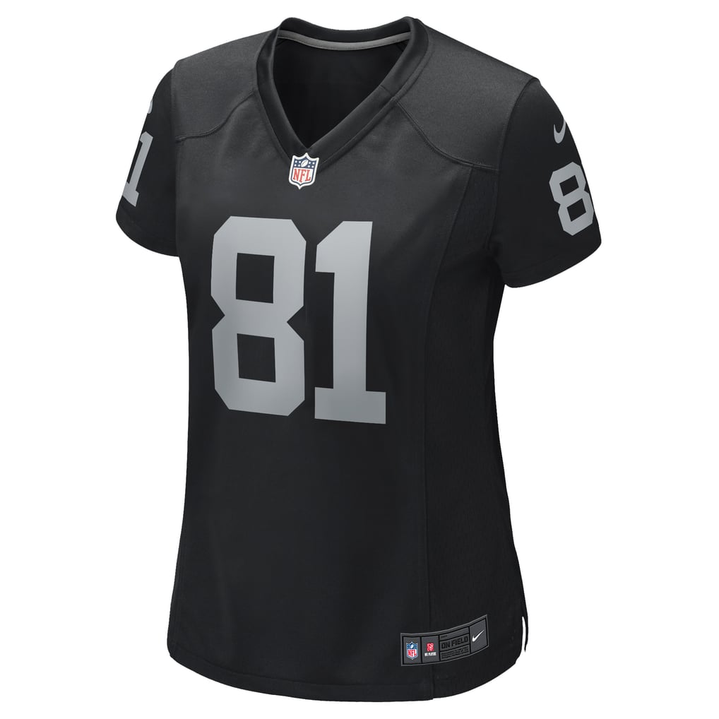 Women's Las Vegas Raiders Tim Brown Nike Black Game Retired Player Jersey - Image 3
