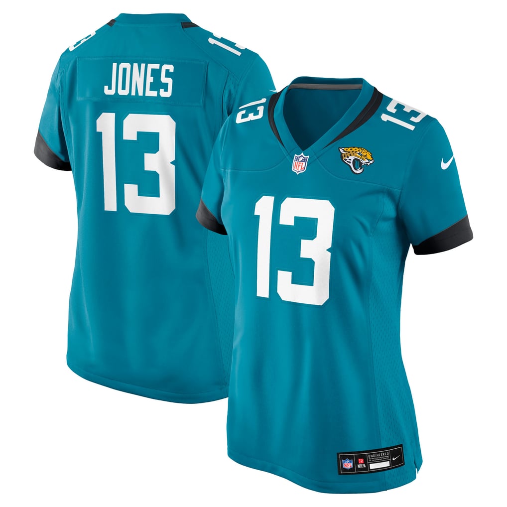 Women's Jacksonville Jaguars Tim Jones Nike  Teal Team Game Jersey - Image 1
