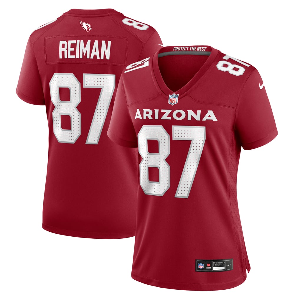 Women's Arizona Cardinals Tip Reiman Nike  Cardinal  Game Jersey - Image 2