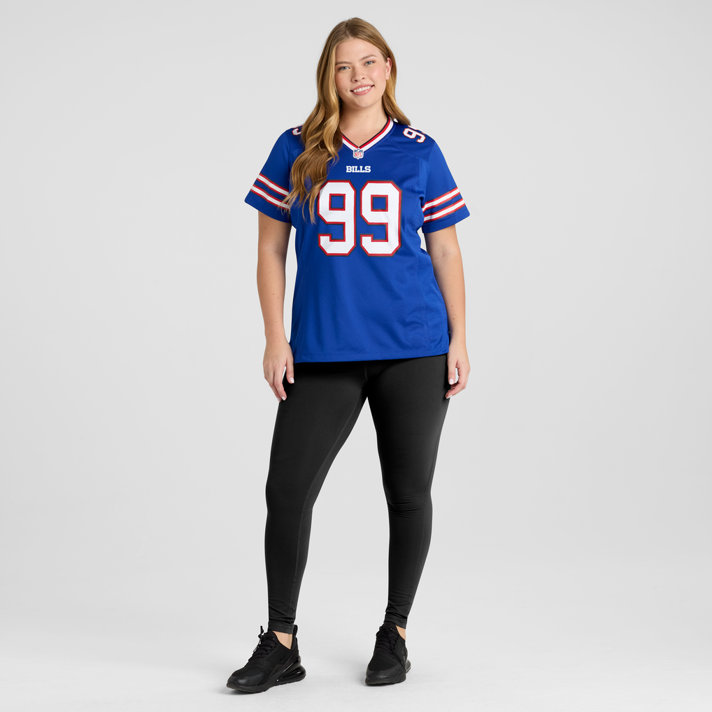 Women's Buffalo Bills T.J. Parker Nike  Royal Team Game Jersey - Image 5