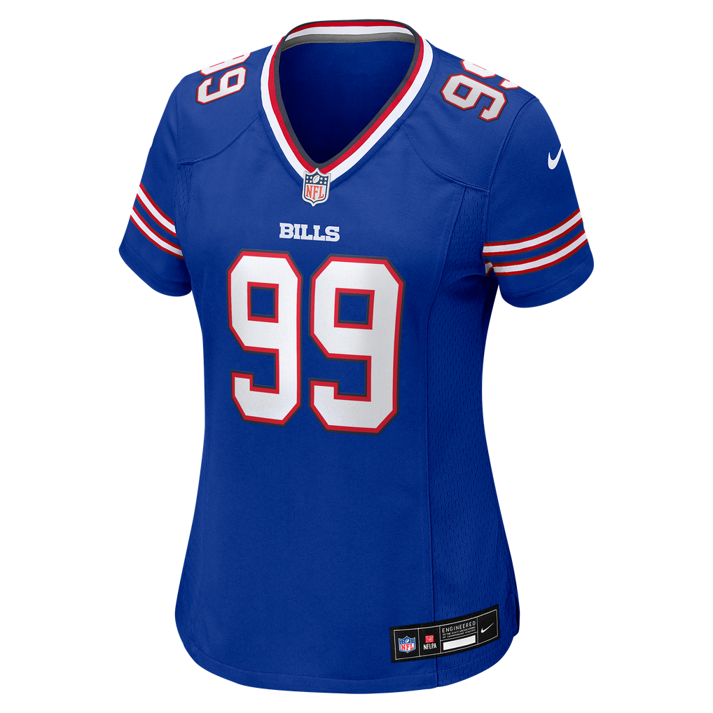 Women's Buffalo Bills T.J. Parker Nike  Royal Team Game Jersey - Image 7