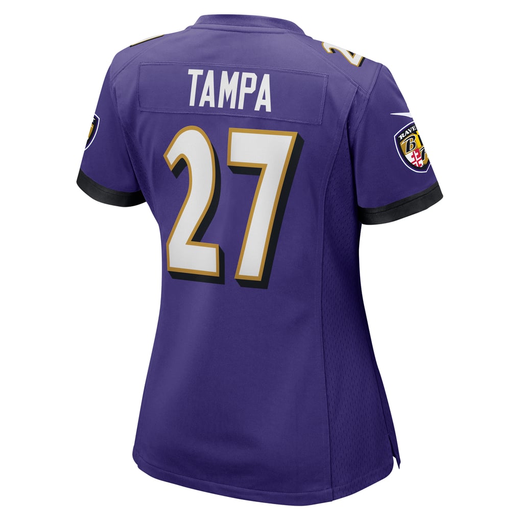 Women's Baltimore Ravens T.J. Tampa Nike Purple Game Jersey