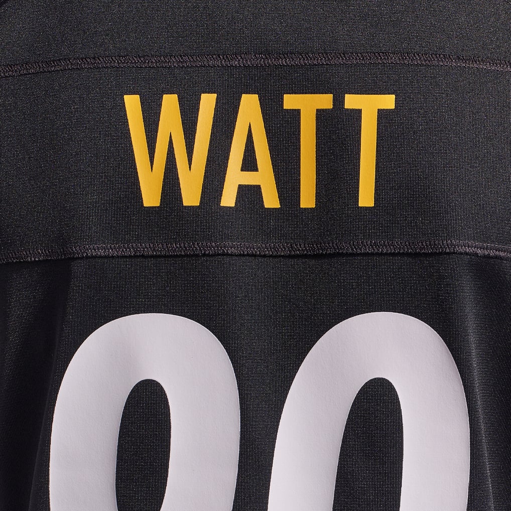 Women's Nike T.J. Watt Black Pittsburgh Steelers Game Jersey - Image 12