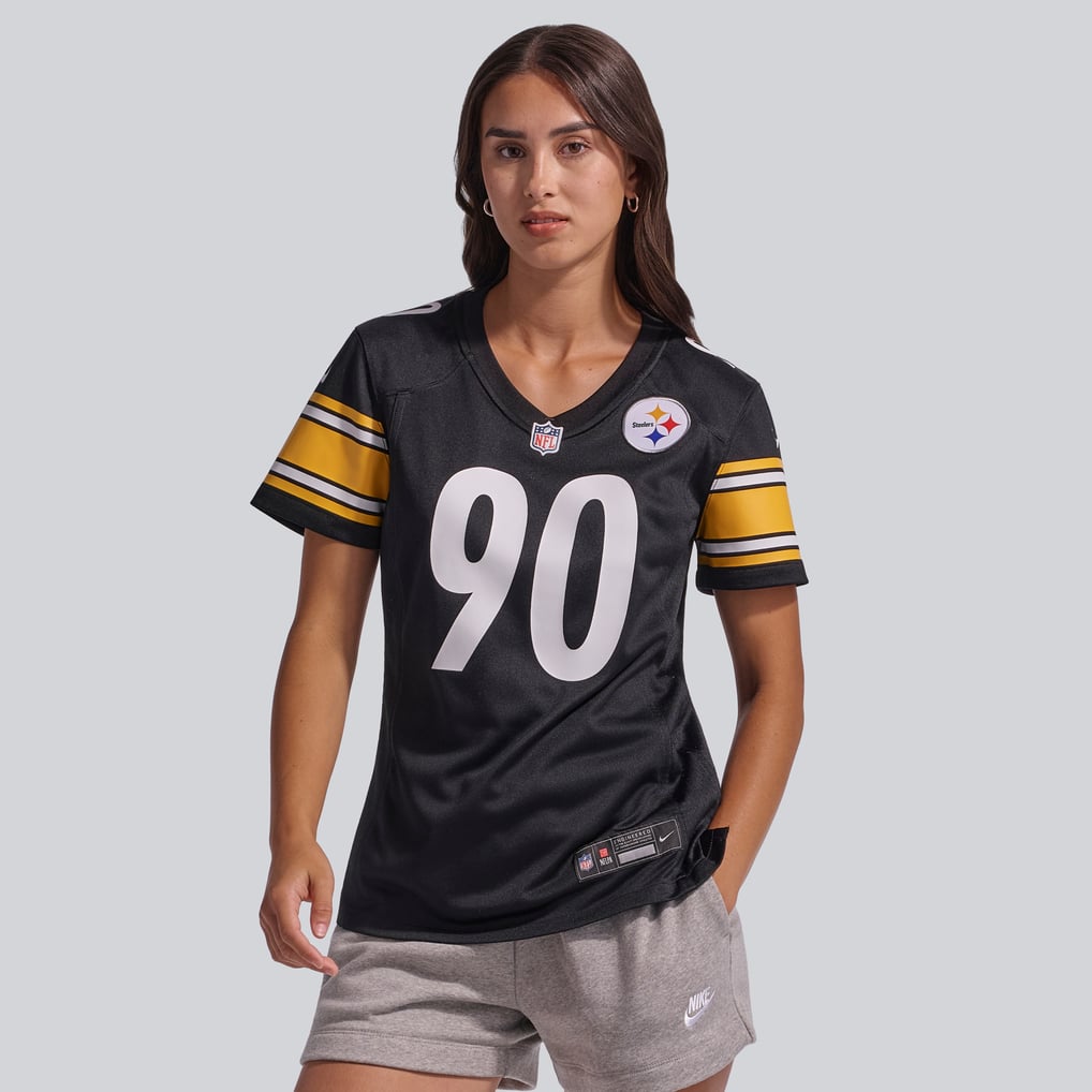 Women's Nike T.J. Watt Black Pittsburgh Steelers Game Jersey - Image 3