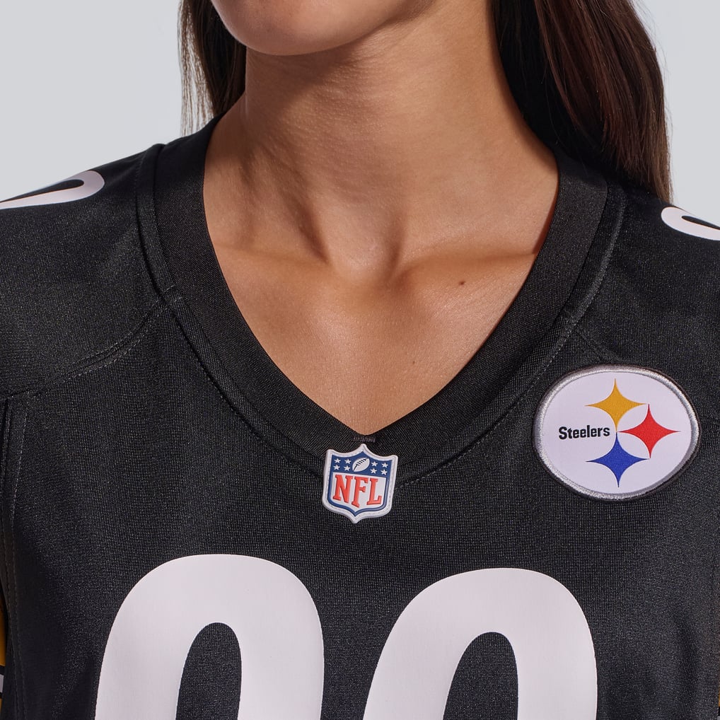 Women's Nike T.J. Watt Black Pittsburgh Steelers Game Jersey - Image 9
