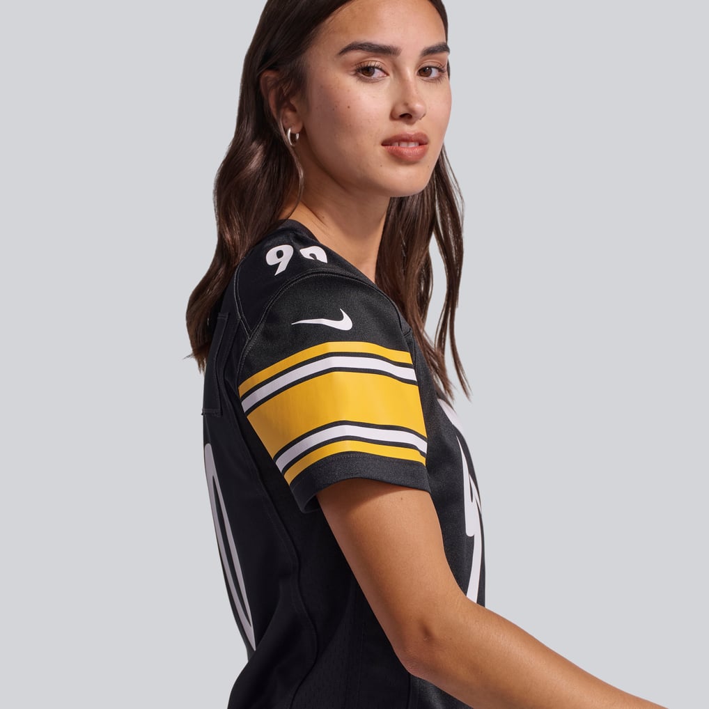 Women's Nike T.J. Watt Black Pittsburgh Steelers Game Jersey - Image 10
