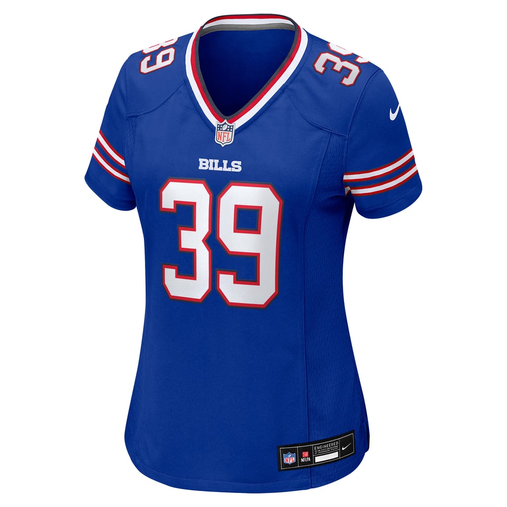 Women's Buffalo Bills Tommy Doman Jr Nike  Royal Team Game Jersey - Image 7