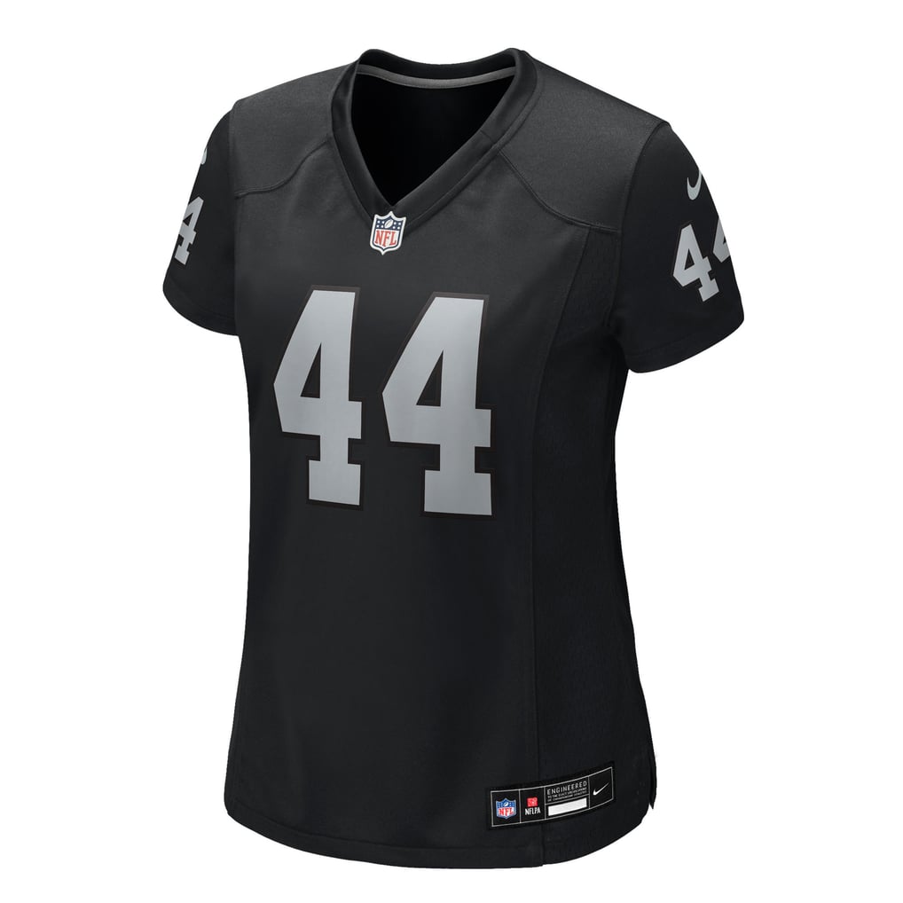 Women's Las Vegas Raiders Tommy Eichenberg Nike  Black Team Game Jersey - Image 3