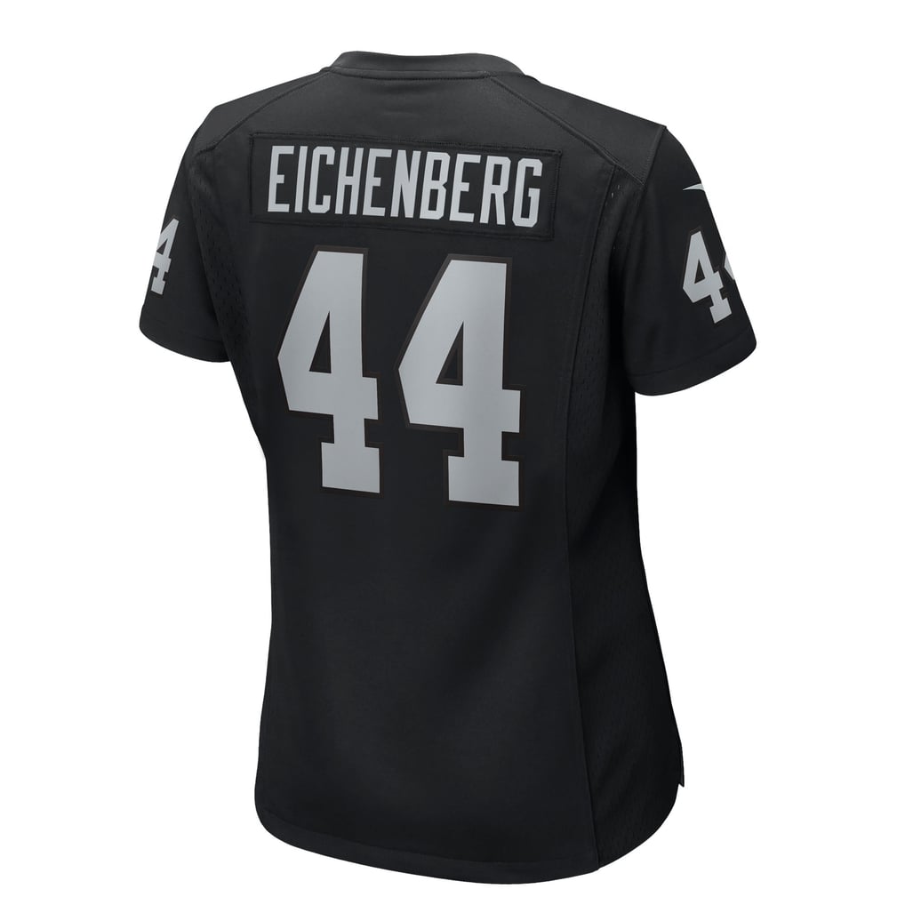 Women's Las Vegas Raiders Tommy Eichenberg Nike  Black Team Game Jersey - Image 4