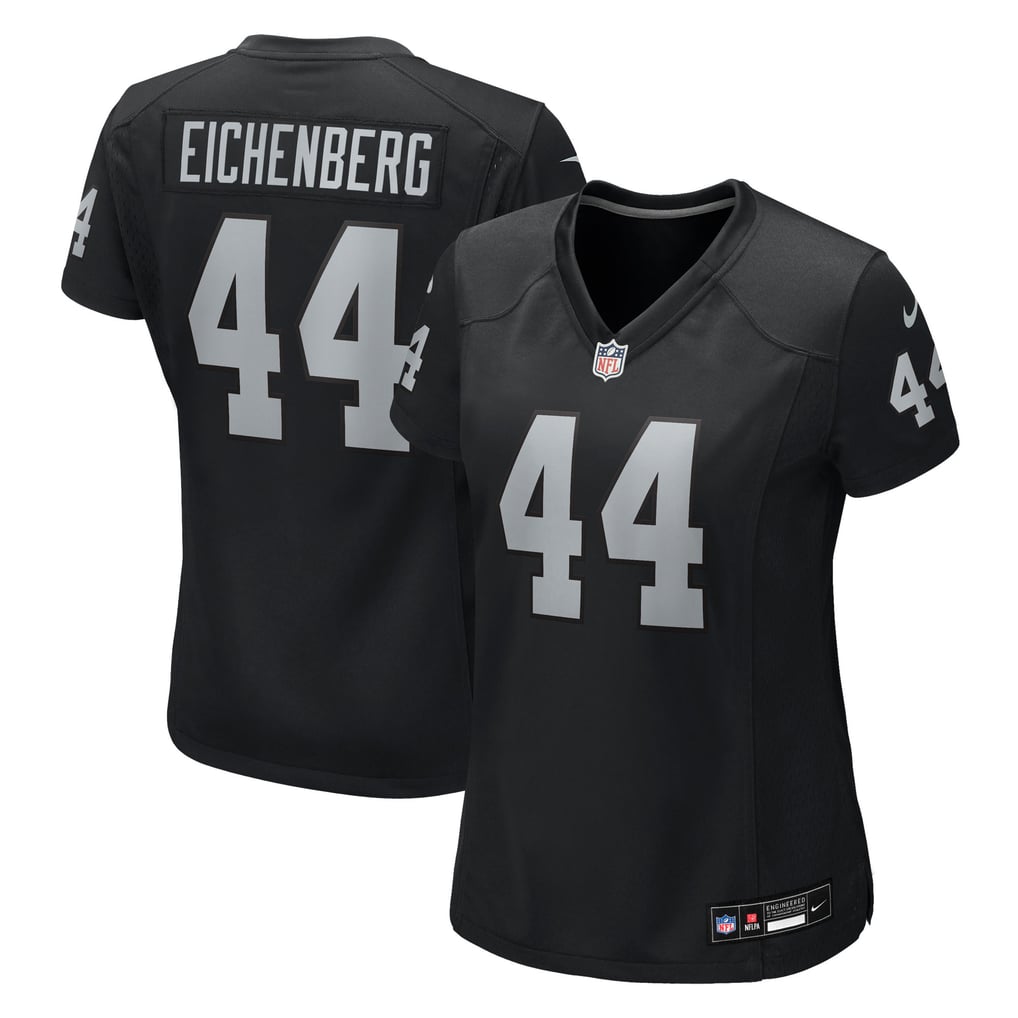 Women's Las Vegas Raiders Tommy Eichenberg Nike  Black Team Game Jersey - Image 1