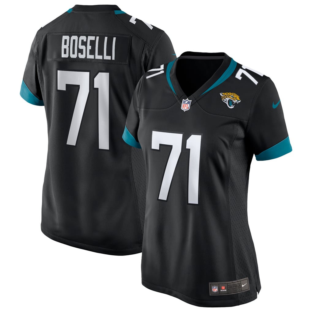 Women's Jacksonville Jaguars Tony Boselli Nike Black Game Retired Player Jersey - Image 1