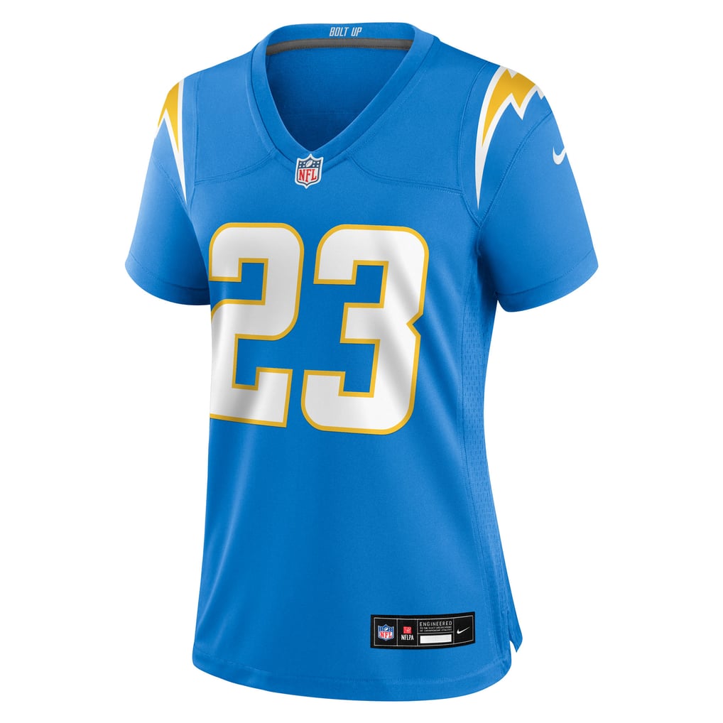 Women's Los Angeles Chargers Tony Jefferson Nike  Powder Blue Team Game Jersey - Image 3