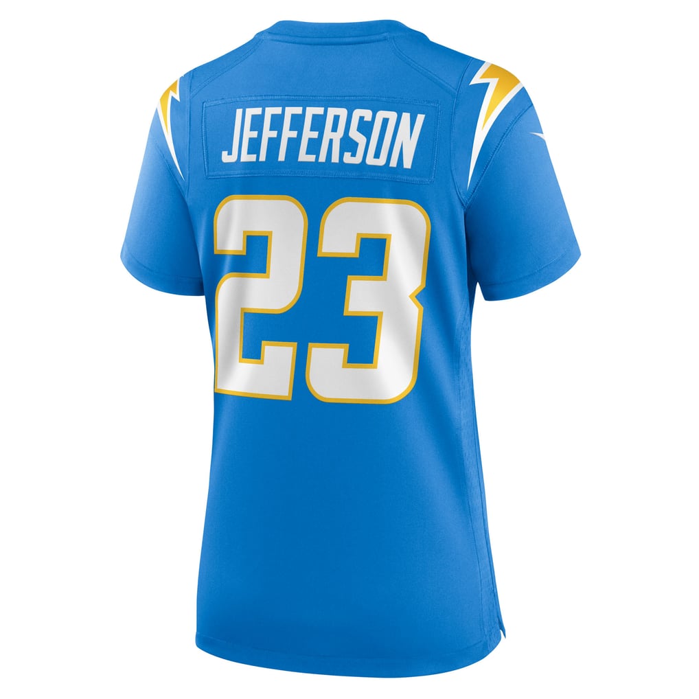 Women's Los Angeles Chargers Tony Jefferson Nike  Powder Blue Team Game Jersey - Image 4