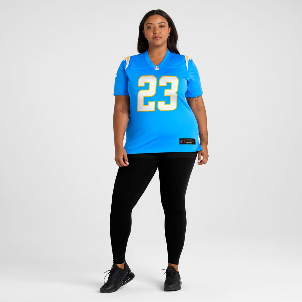 Women's Los Angeles Chargers Tony Jefferson Nike  Powder Blue Team Game Jersey - Image 7