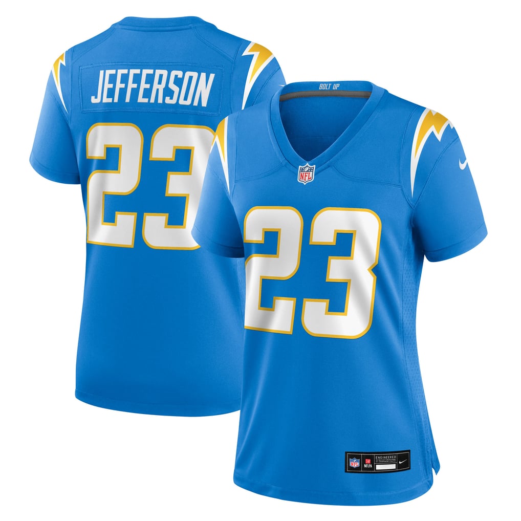 Women's Los Angeles Chargers Tony Jefferson Nike  Powder Blue Team Game Jersey - Image 1