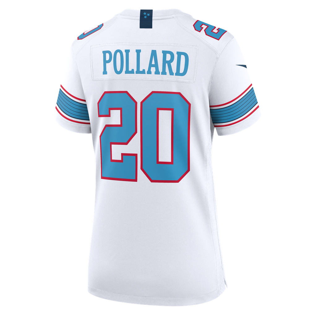Women's Tennessee Titans Tony Pollard Nike White Game Jersey - Image 4
