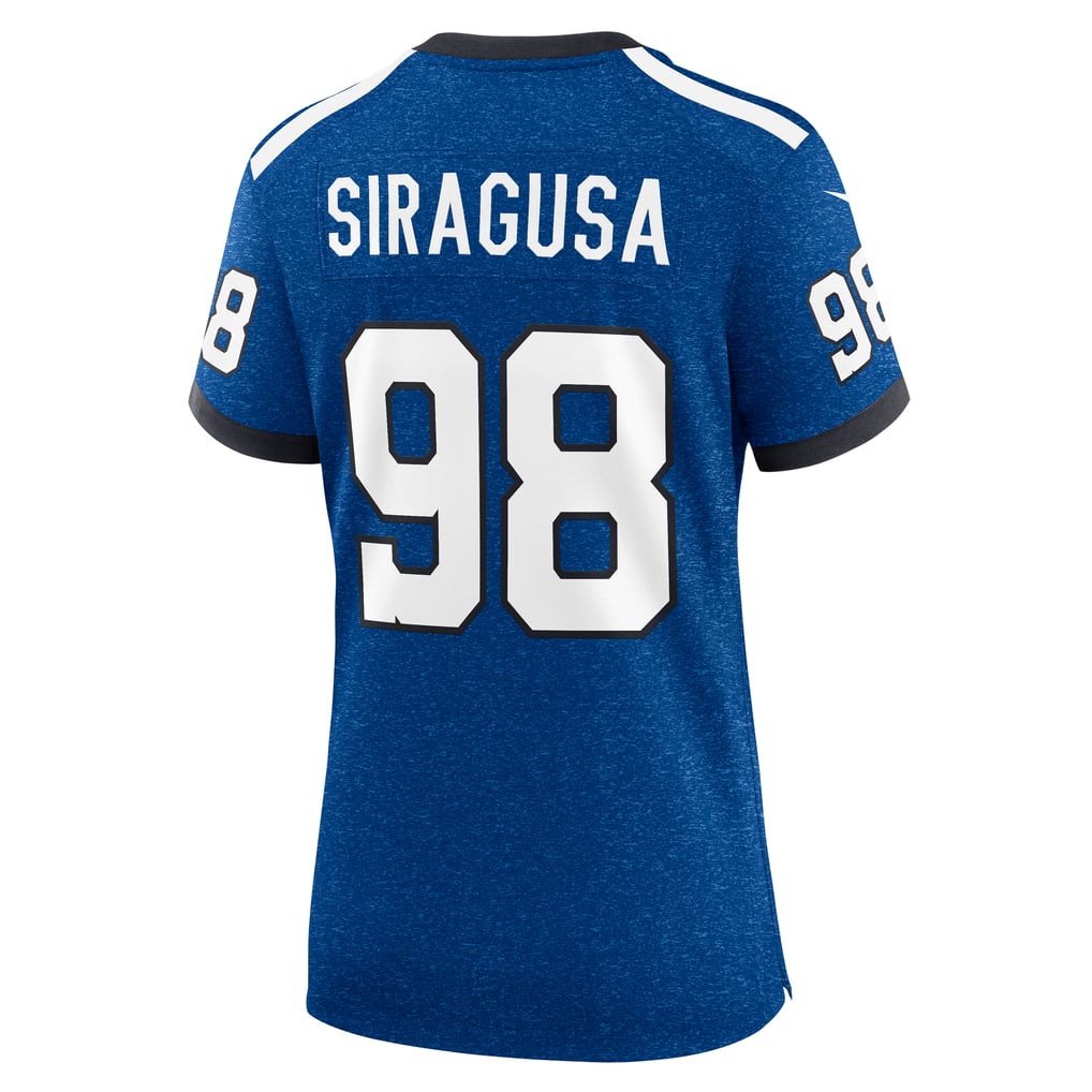 Women's Indianapolis Colts Tony Siragusa Nike Royal Indiana Nights Alternate Game Jersey - Image 4