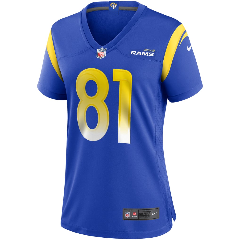 Women's Los Angeles Rams Torry Holt Nike Royal Game Retired Player Jersey - Image 3