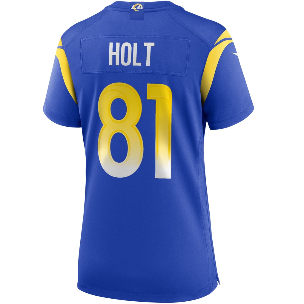 Women's Los Angeles Rams Torry Holt Nike Royal Game Retired Player Jersey - Image 4