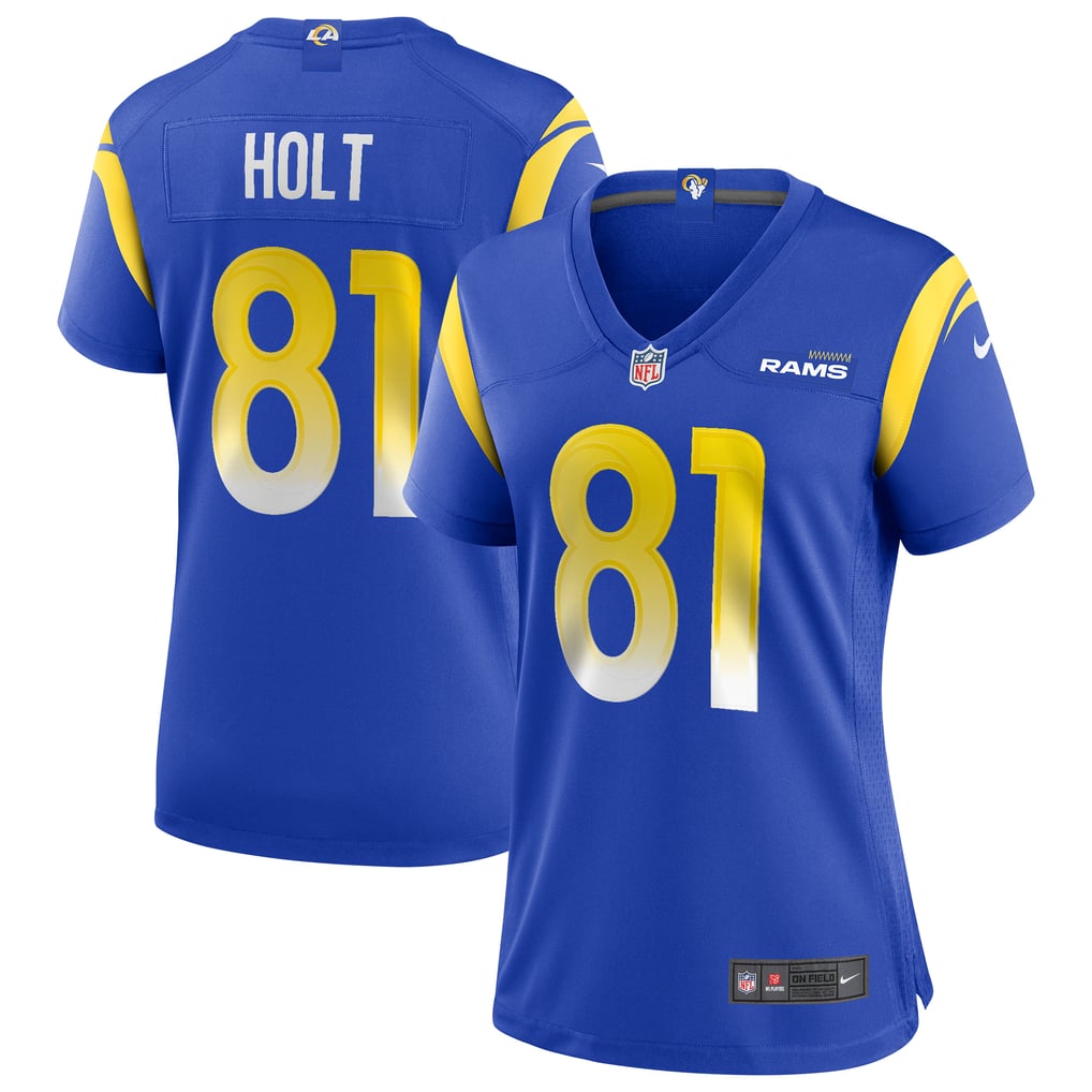 Women's Los Angeles Rams Torry Holt Nike Royal Game Retired Player Jersey - Image 1