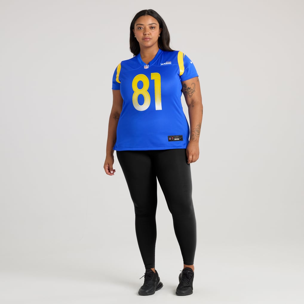 Women's Los Angeles Rams Torry Holt Nike Royal Game Retired Player Jersey - Image 7