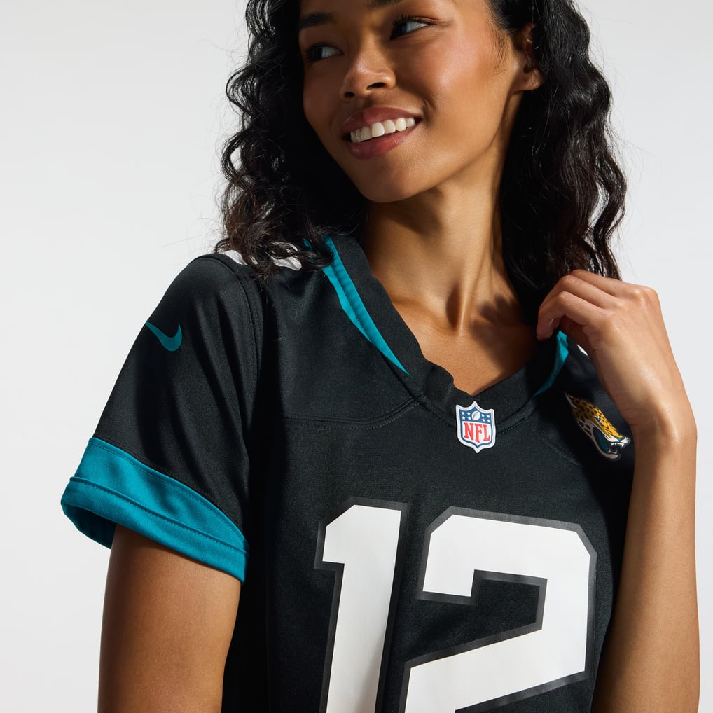 Women's Jacksonville Jaguars Travis Hunter Nike  Black Alternate Game Jersey - Image 11