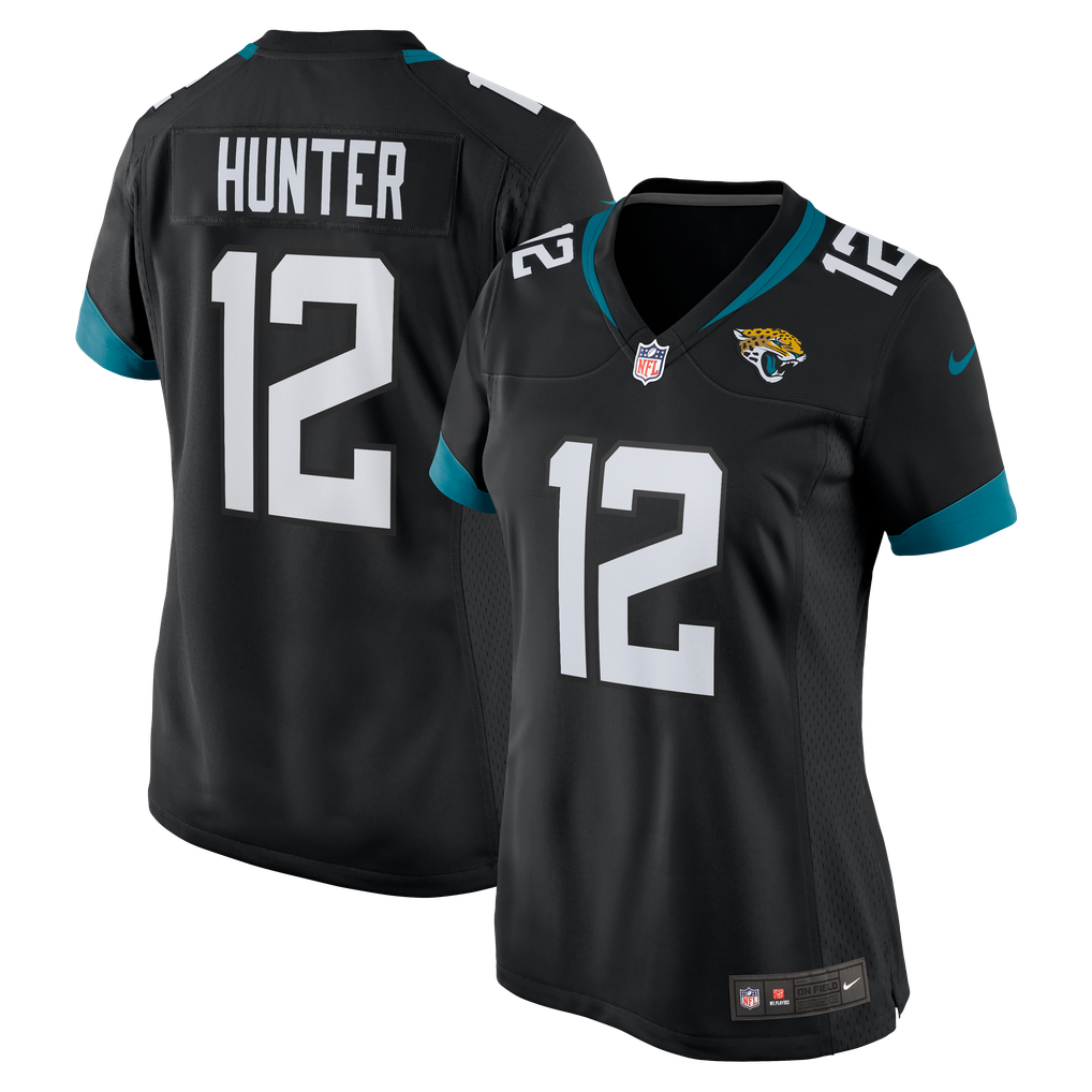 Women's Jacksonville Jaguars Travis Hunter Nike  Black Alternate Game Jersey - Image 2
