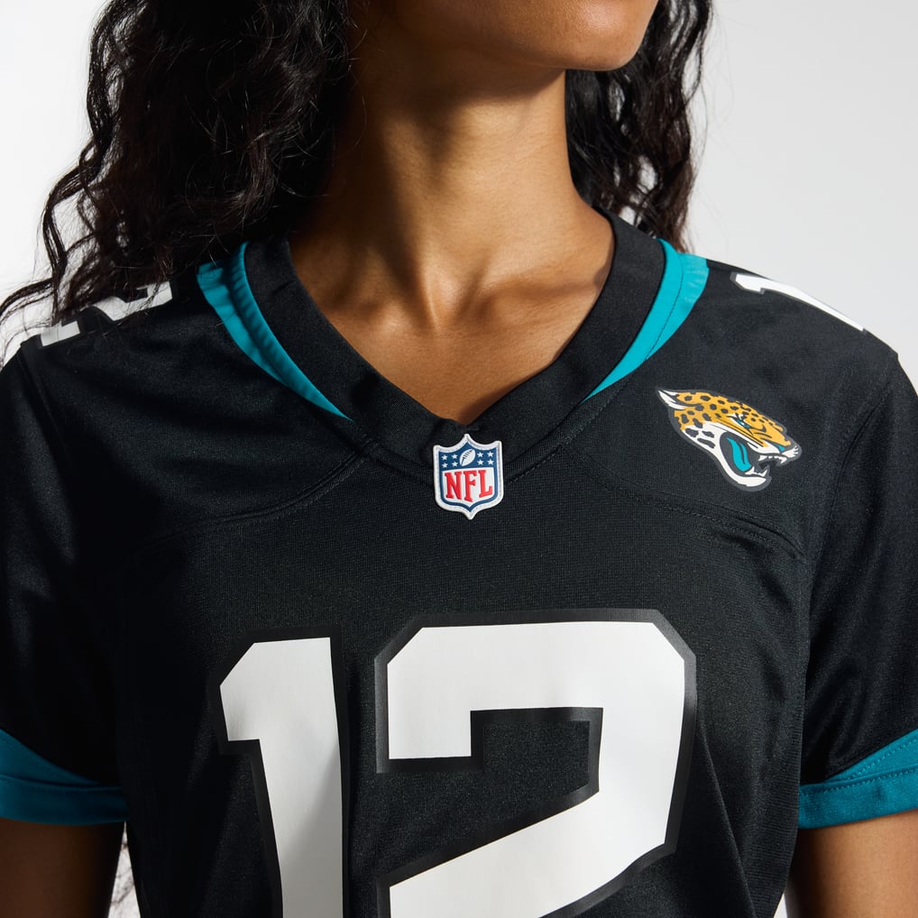 Women's Jacksonville Jaguars Travis Hunter Nike  Black Alternate Game Jersey - Image 10