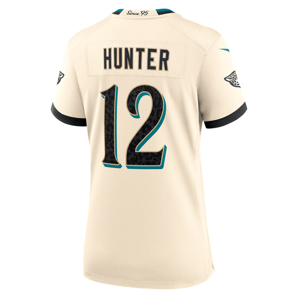 Women's Jacksonville Jaguars Travis Hunter Nike Natural 2026 Rivalries Collection Game Jersey - Image 10