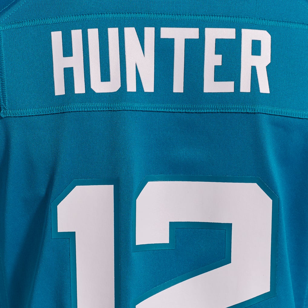 Women's Jacksonville Jaguars Travis Hunter Nike Teal Team Game Jersey - Image 12
