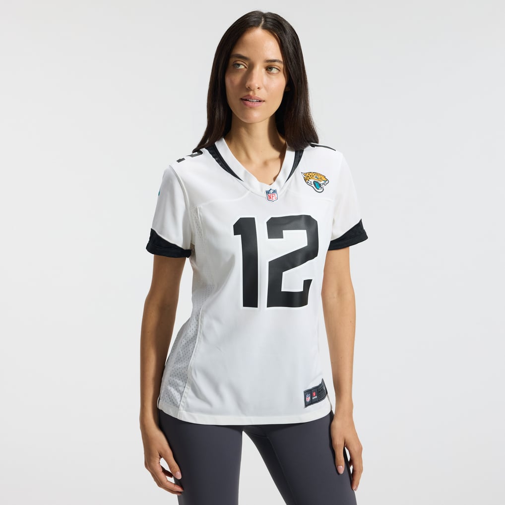 Women's Jacksonville Jaguars Travis Hunter Nike  White Game Jersey - Image 3