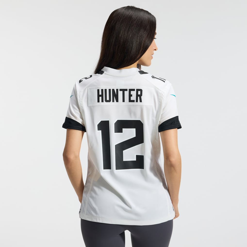Women's Jacksonville Jaguars Travis Hunter Nike  White Game Jersey - Image 4