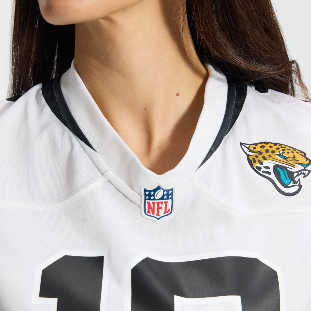 Women's Jacksonville Jaguars Travis Hunter Nike  White Game Jersey - Image 9