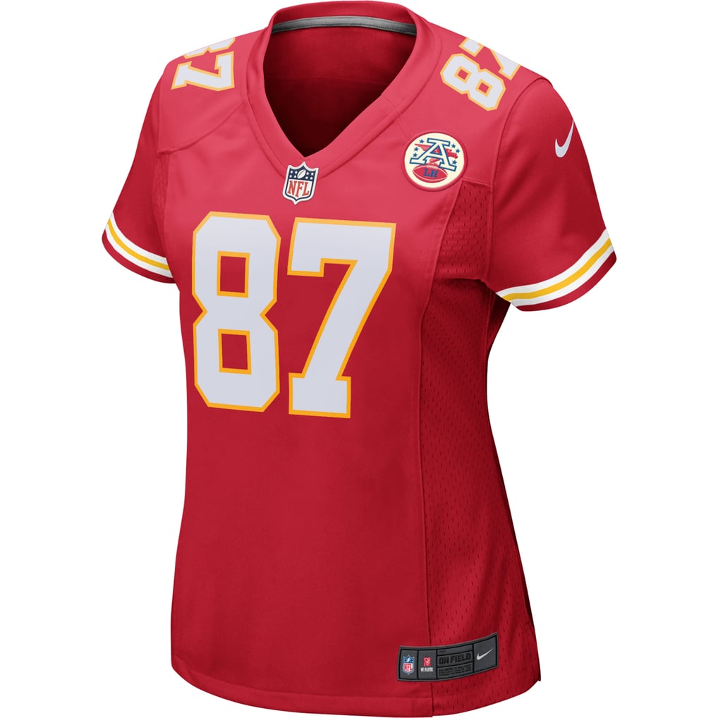 Women's Nike Travis Kelce Red Kansas City Chiefs Game Jersey - Image 3