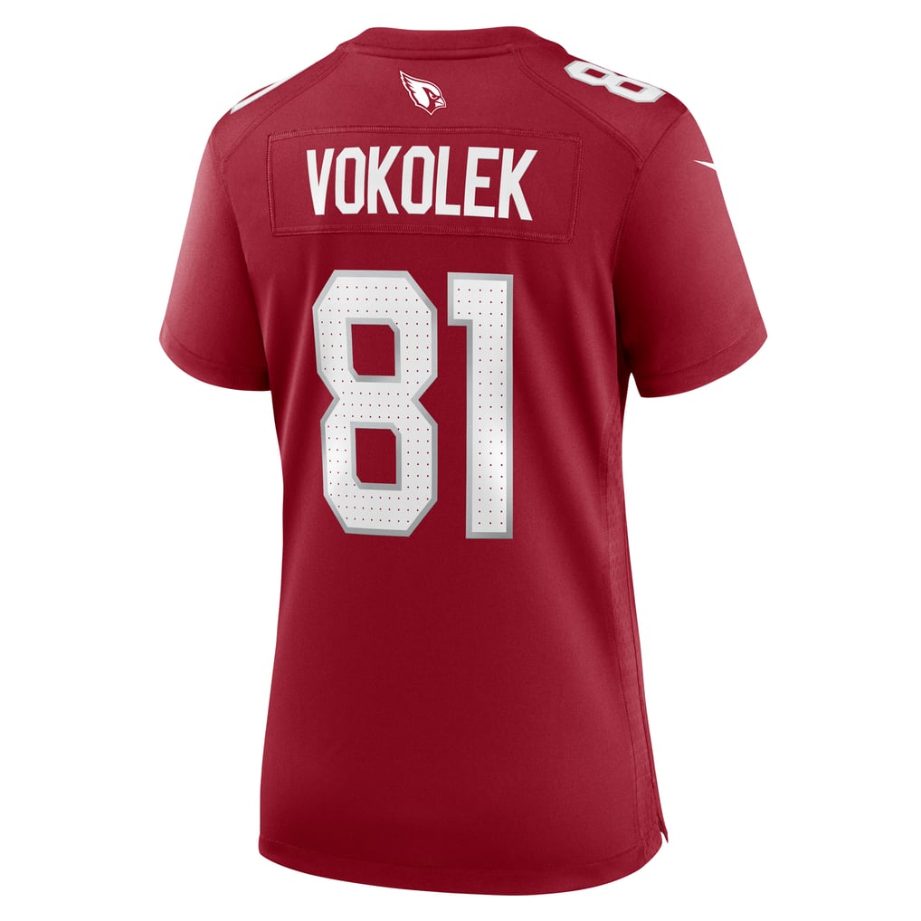 Women's Arizona Cardinals Travis Vokolek Nike  Cardinal  Game Jersey - Image 4