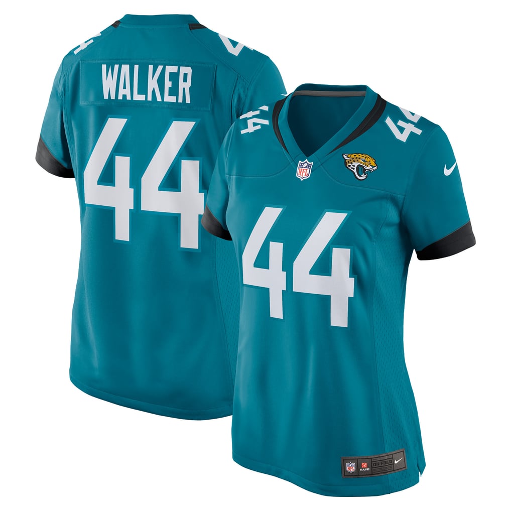 Women's Jacksonville Jaguars Travon Walker Nike Teal Player Jersey - Image 1