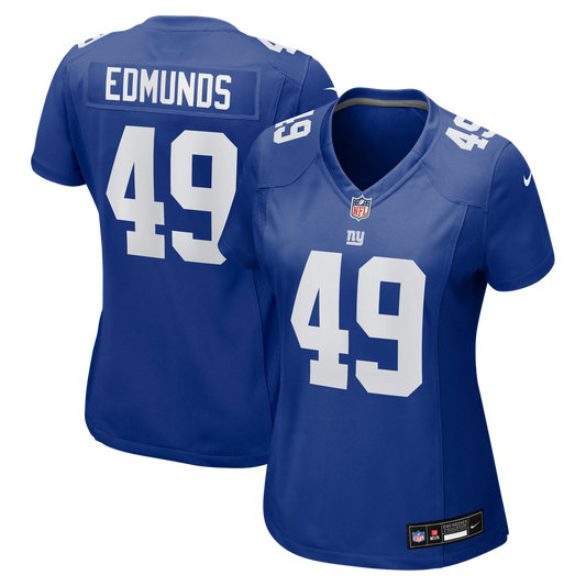 Women's New York Giants Tremaine Edmunds Nike  Royal Team Game Jersey - Image 1