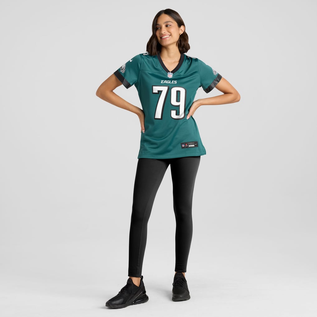 Women's Philadelphia Eagles Trevor Keegan Nike Midnight Green Team Game Jersey - Image 5