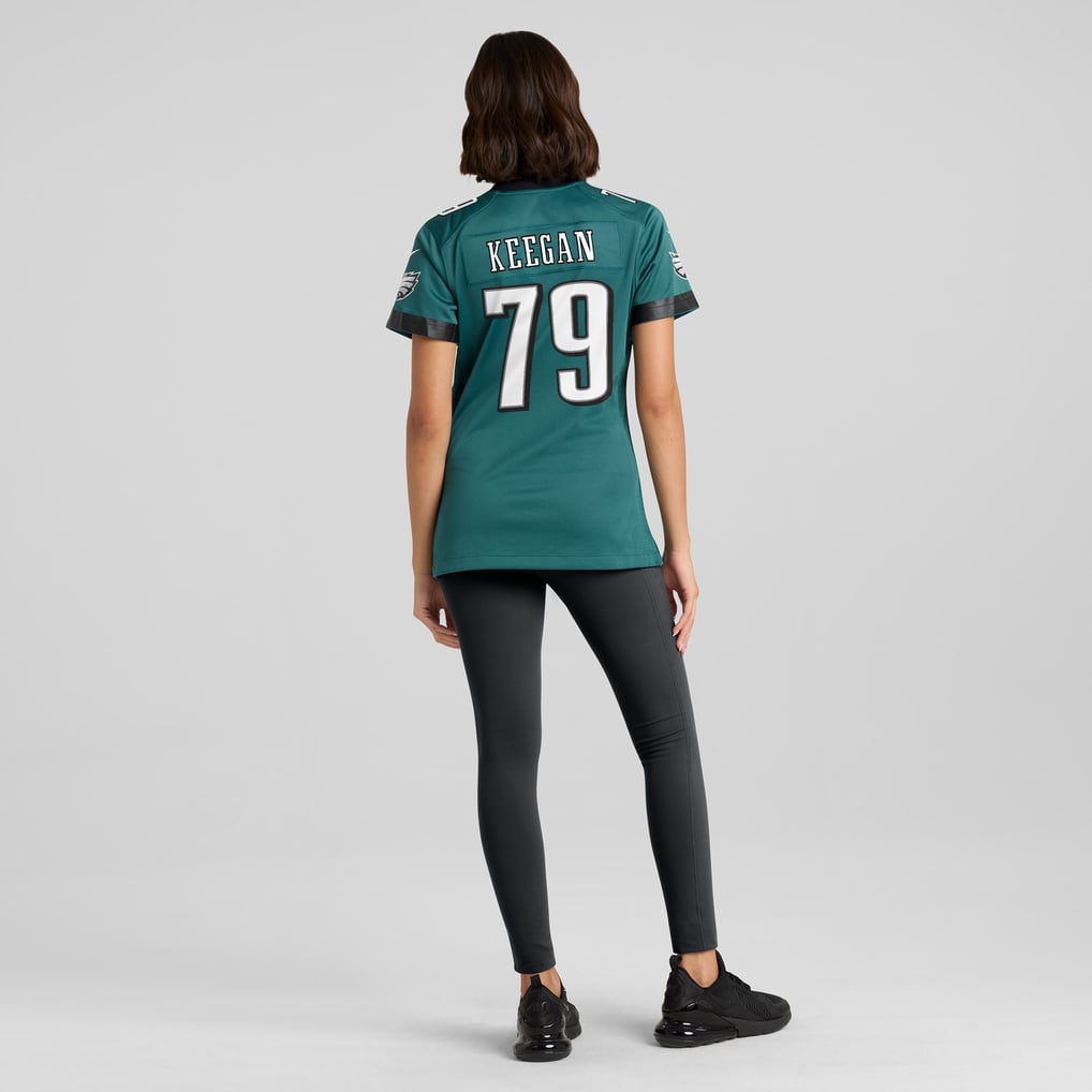 Women's Philadelphia Eagles Trevor Keegan Nike Midnight Green Team Game Jersey - Image 6