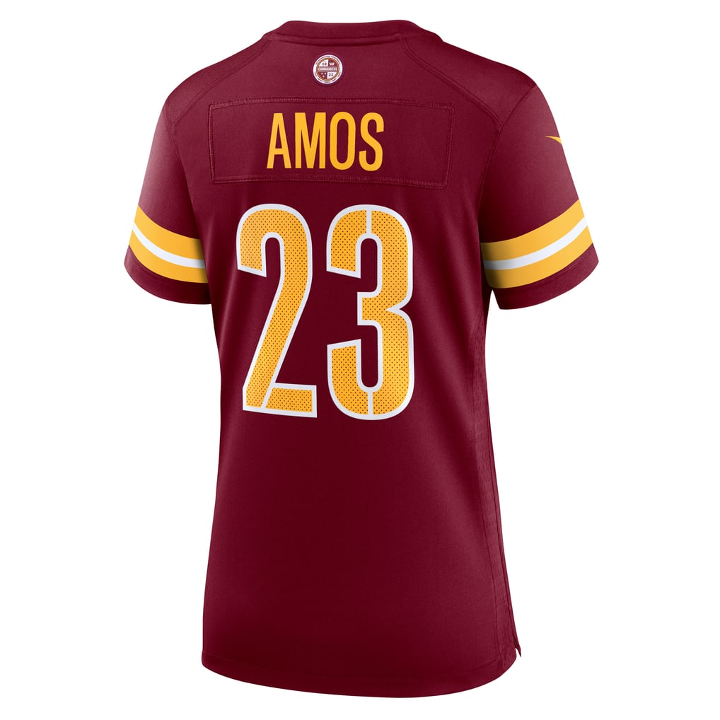 Women's Washington Commanders Trey Amos Nike  Burgundy Team Game Jersey - Image 4