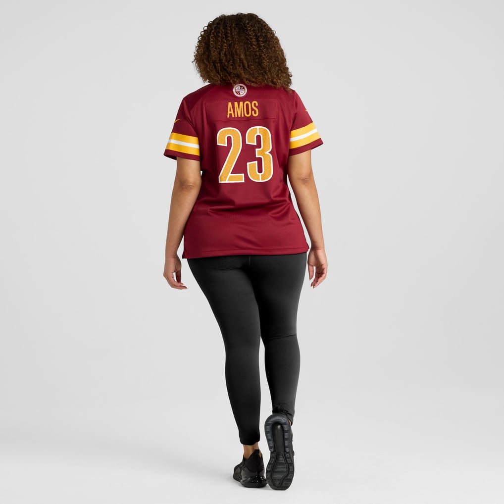 Women's Washington Commanders Trey Amos Nike  Burgundy Team Game Jersey - Image 8