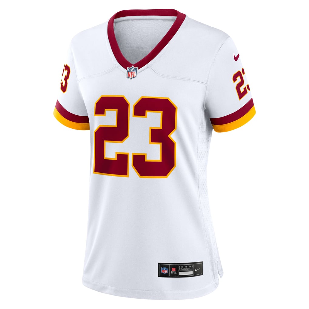 Women's Washington Commanders Trey Amos Nike White Game Super Bowl Era Jersey - Image 3
